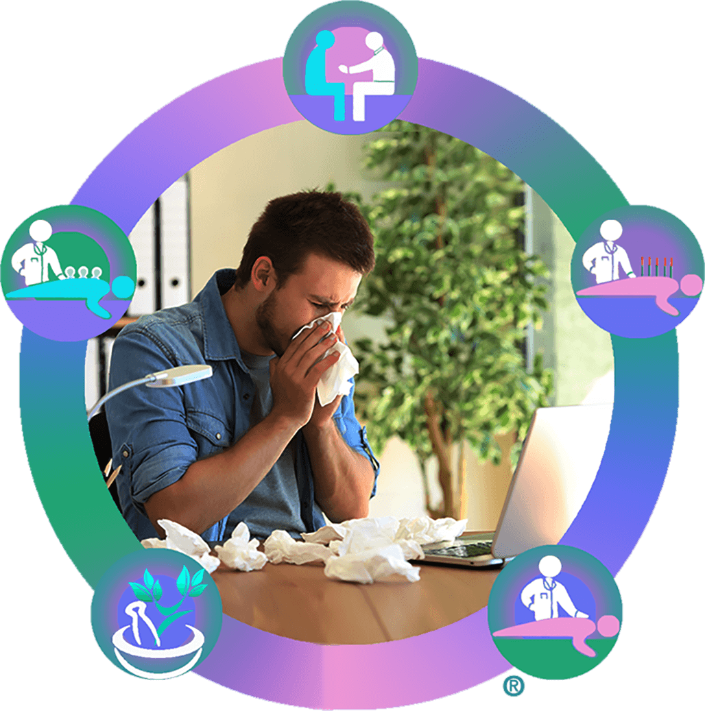 Image of Allergies & Food Sensitivities, which we help to address at Silver Iris Clinic in Los Gatos, CA