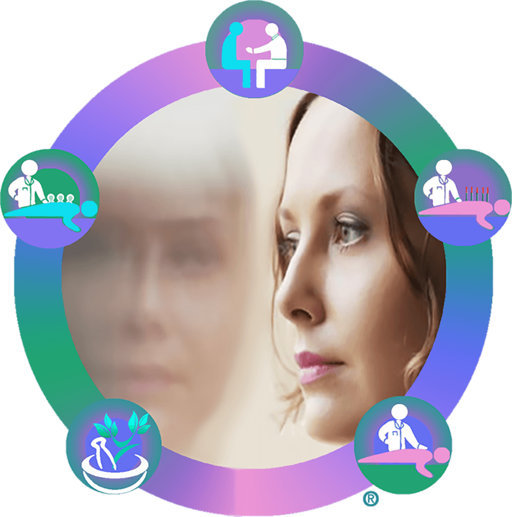 Image of Anxiety & Depression, which we help to address at Silver Iris Clinic in Los Gatos, CA